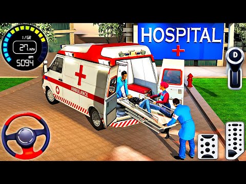 City Ambulance Rescue Driving 3D - 911 Emergency Rescue Van Simulator - Android Gameplay
