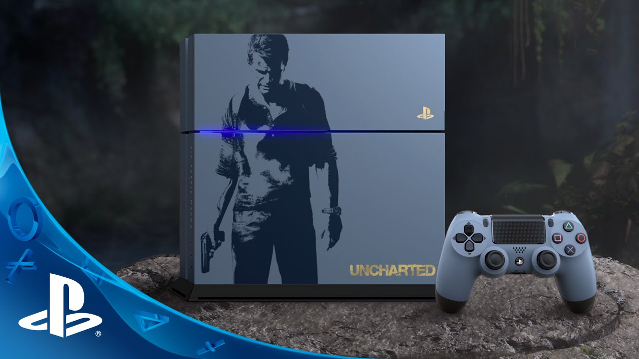 Limited Edition Uncharted 4 PS4 Bundle Out April 26th May 10th