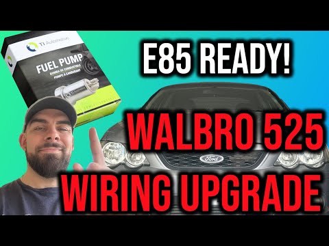 Fuel Pump Upgrade/ Replacement for E85 on Barra Turbo - BA, BF, FG, XR6 | Walbro 525 & Wiring