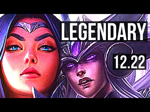 IRELIA vs SYNDRA (MID) | 6 solo kills, Legendary, 500+ games | KR Master | 12.22
