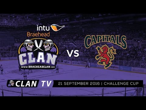 Braehead Clan vs Edinburgh Capitals 21/9/2016