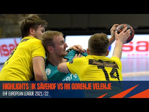 HIGHLIGHTS | IK Sävehof vs RK Gorenje Velenje | Round 10 | EHF European League 2021/22
