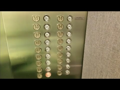 Final Ride on 1989 Otis Lexan High Rise Elevators @ Two Union Square, Seattle WA