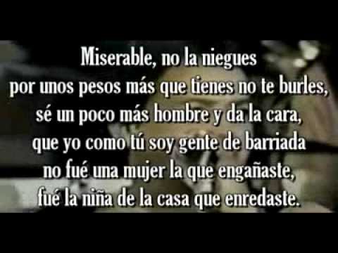 Miserable _ Grupo Niche   Letra x  javiercito.