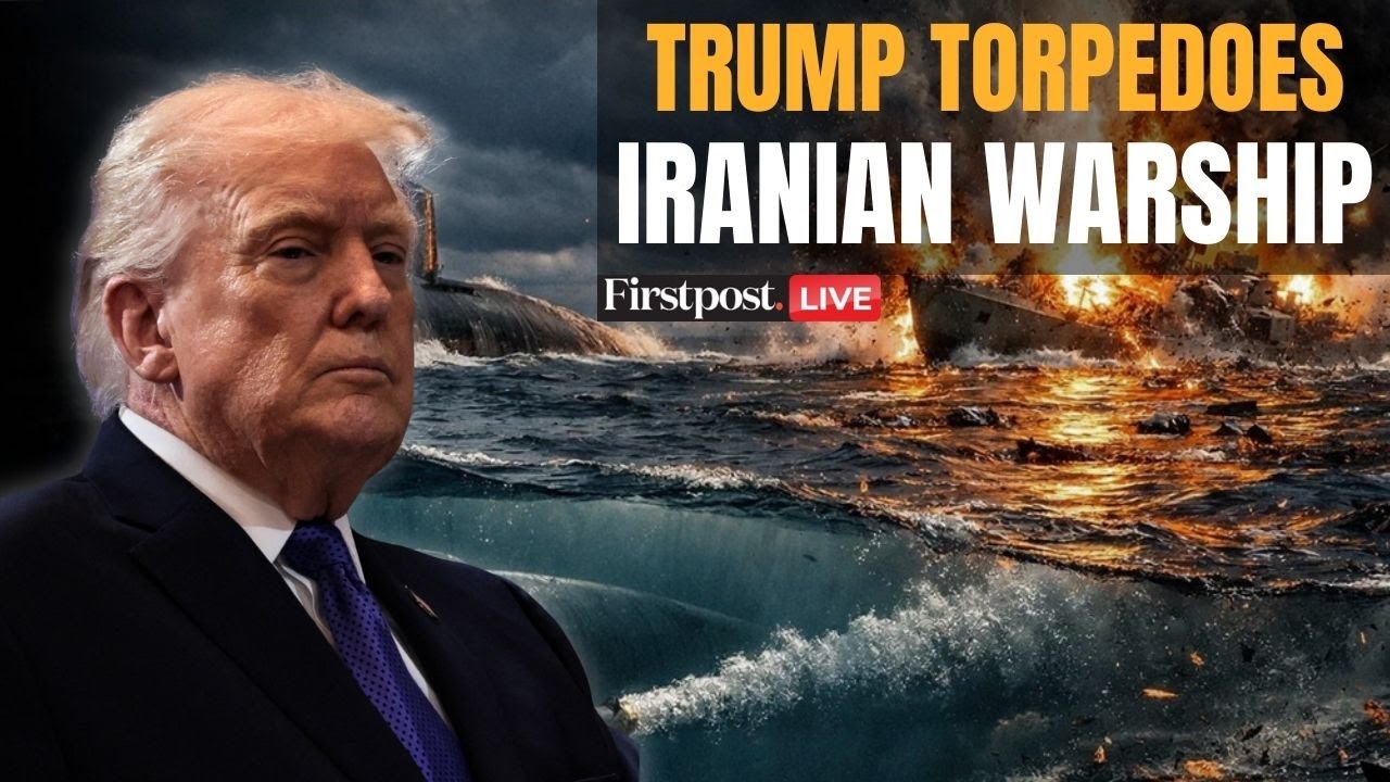 LIVE: US Submarine Sinks Iranian Warship Near Sri Lanka As War With Iran Escalates