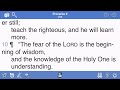 Proverbs 9 CSB