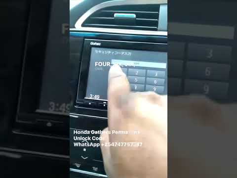 How to Retrieve Your Honda Gathers Radio Unlock Code Quickly and Easily! #jamaica #malawi #honda