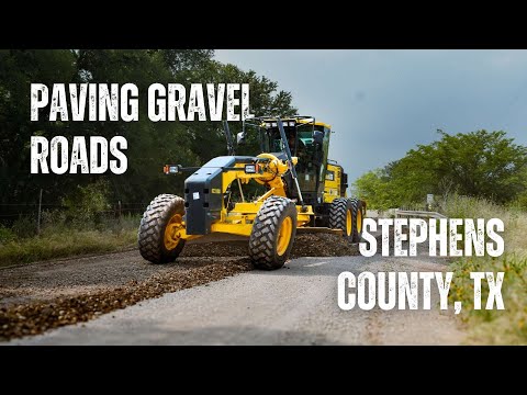 Stephens County, TX sees significant savings in time, fuel usage with new Komatsu motor graders