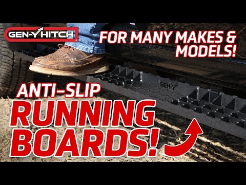 NEW PRODUCT: Running Boards by GEN-Y Hitch! | HEAVY DUTY, ANTI-SLIP, DURABLE DESIGN