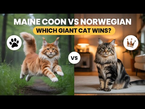 Maine Coon vs Norwegian Forest Cat: Which Giant Cat is Right for You?