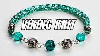 Viking Knit Bracelet Tutorial for Beginners