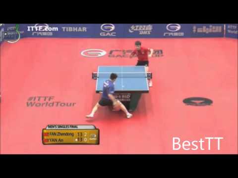 2014 Kuwait Open FINAL FAN Zhendong vs YAN An