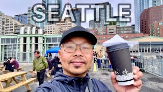 Seattle Pike Place Market | Seattle Waterfront Visual Update | Walk & 