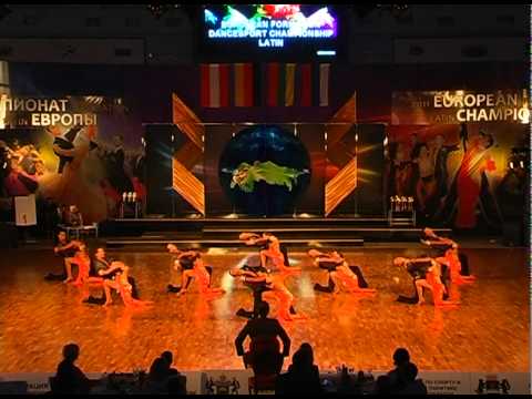 IDSF European Formation Latin Championship 2011 finale, HSV Zwolfaxing, Austria, Zwolfaxing