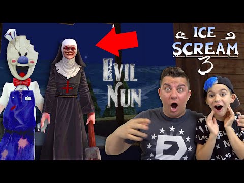 ICE SCREAM 3 EVIL NUN ENDING vs SECRET ENDING! Ice Scream 4 Confirmed