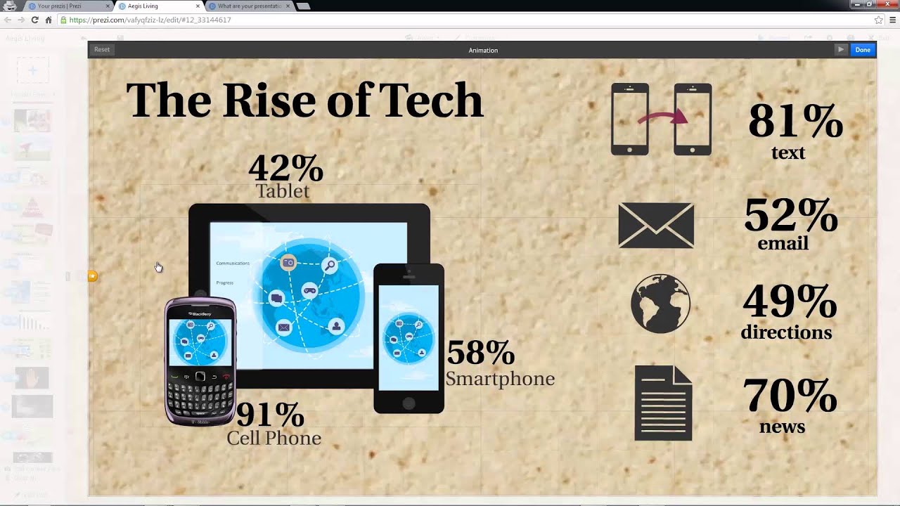 Animating Elements Inside Prezi