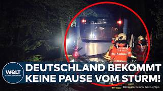 STURM-ALARM IN DEUTSCHLAND: Wind und Wetter – Sturmtief Luise verursacht Verkehr
