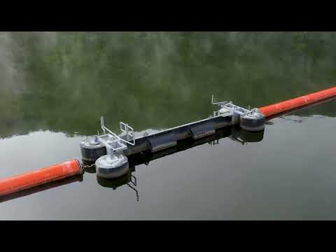 Claytor Dam Debris Boom