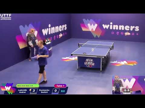 WINners CUP table 1 02.01 Lushchik Andrei - Kuzmenko Dmitrii 19:00