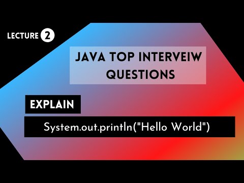 Explain System Out Println In Java Most Asked Interview Question Java Tutorial