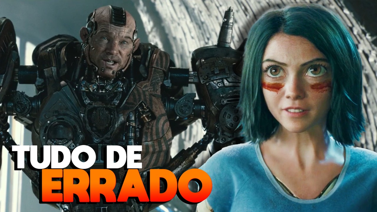 TUDO de ERRADO com ALITA: ANJO DE COMBATE