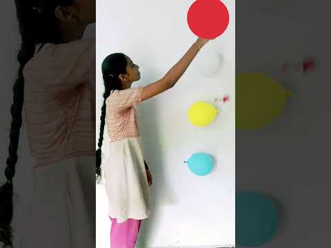 colours names with spellings||@playwithbhargavipriya #balloon #popping #shorts