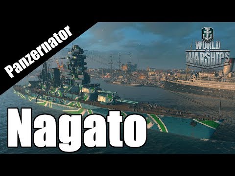 Dodge the Torpedoes! Nagato gameplay = World of Warships replay