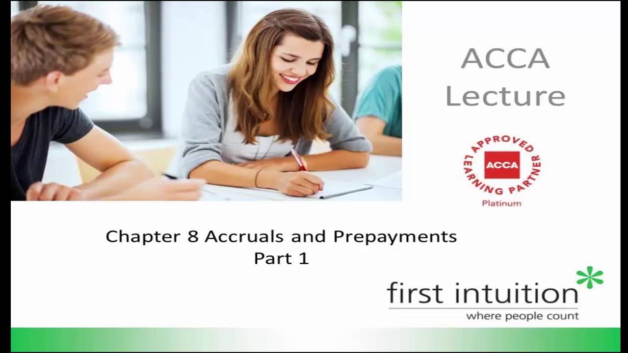 ACCA F3 Financial Accounting: Accruals