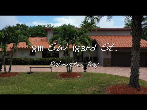 8111 SW 183rd St  Palmetto Bay