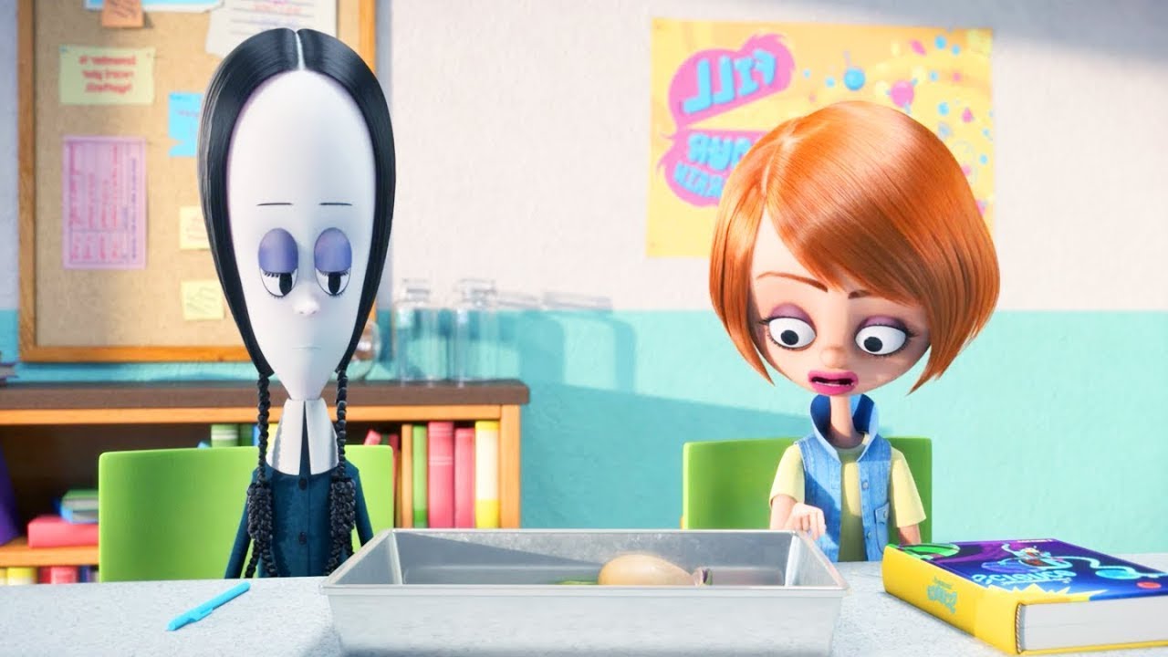 WEDNESDAY makes a BIZARRE MACHINE to create ZOMBIE ANIMALS in science class - RECAP