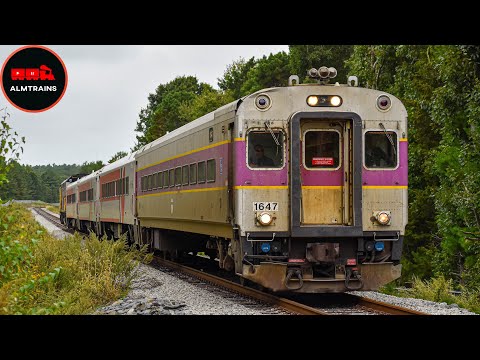MBTA ‘South Coast Rail’ PTC Test Train on the Fall River Secondary | ALMTrains