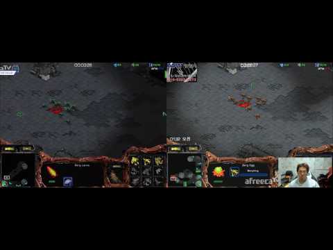 DUAL FPVOD: Jaedong vs Larva ZvZ @ Circuit Breaker #7 [2017-06-02]