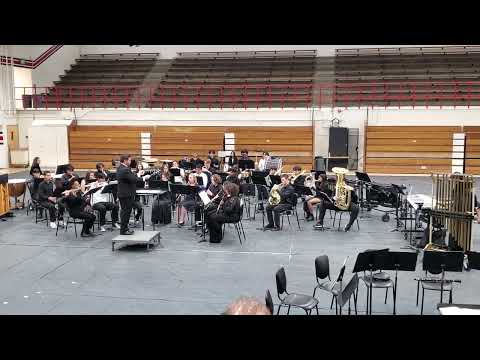Glendora HS Concert Band, Pursuit of the Centaur. Spring Concert. 3/28/24