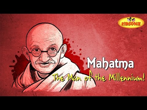 The Man of the Millennium | Mahatma Cartoon Animation | KidsOne