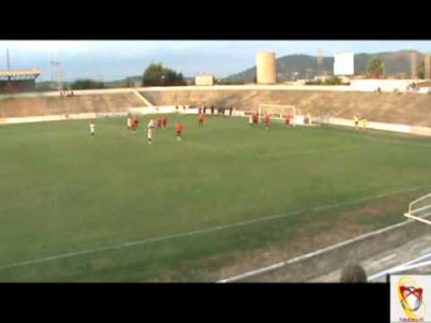 Gol Manel Sala. RCD Mallorca B 1 - CD Llosetense 1. Trofeo Ciudad de Inca 2010