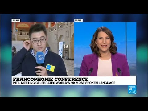 Francophonie Conference: "The French language helps me to learn a new culture and history"