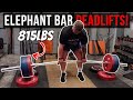 Elephant Bar Deadlifts with Ireland's Strongest Man!