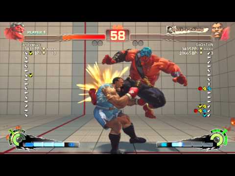 AE 2012- andywuzc (Hakan) Vs GaSsToN (Balrog/Boxer) PSN Ranked