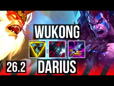WUKONG vs DARIUS (TOP) | 36K damage | EUW Master | 26.2