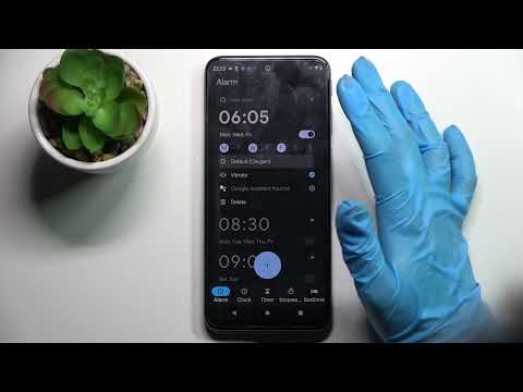 How to Set Up Alarm Clock on MOTOROLA MOTO G31 – Schedule Alarms