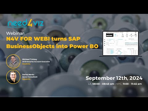 N4V FOR WEBI turns SAP BusinessObjects into Power BO