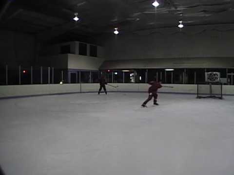 Simple Shooting Hockey Drill