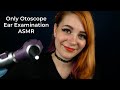 ASMR Only Otoscope Ear Examination | 1+ HOUR of Intense Ear Sounds & Gloves | Soft Spoken Medical RP