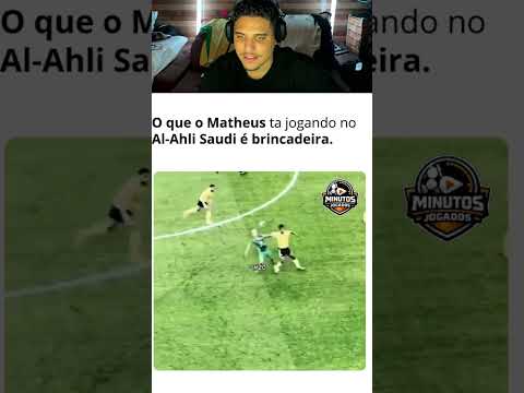 Matheus Gonçalves tá jogando muita bola na arábia
