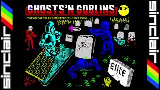ZX Spectrum Ghosts n Goblins with C64 music.