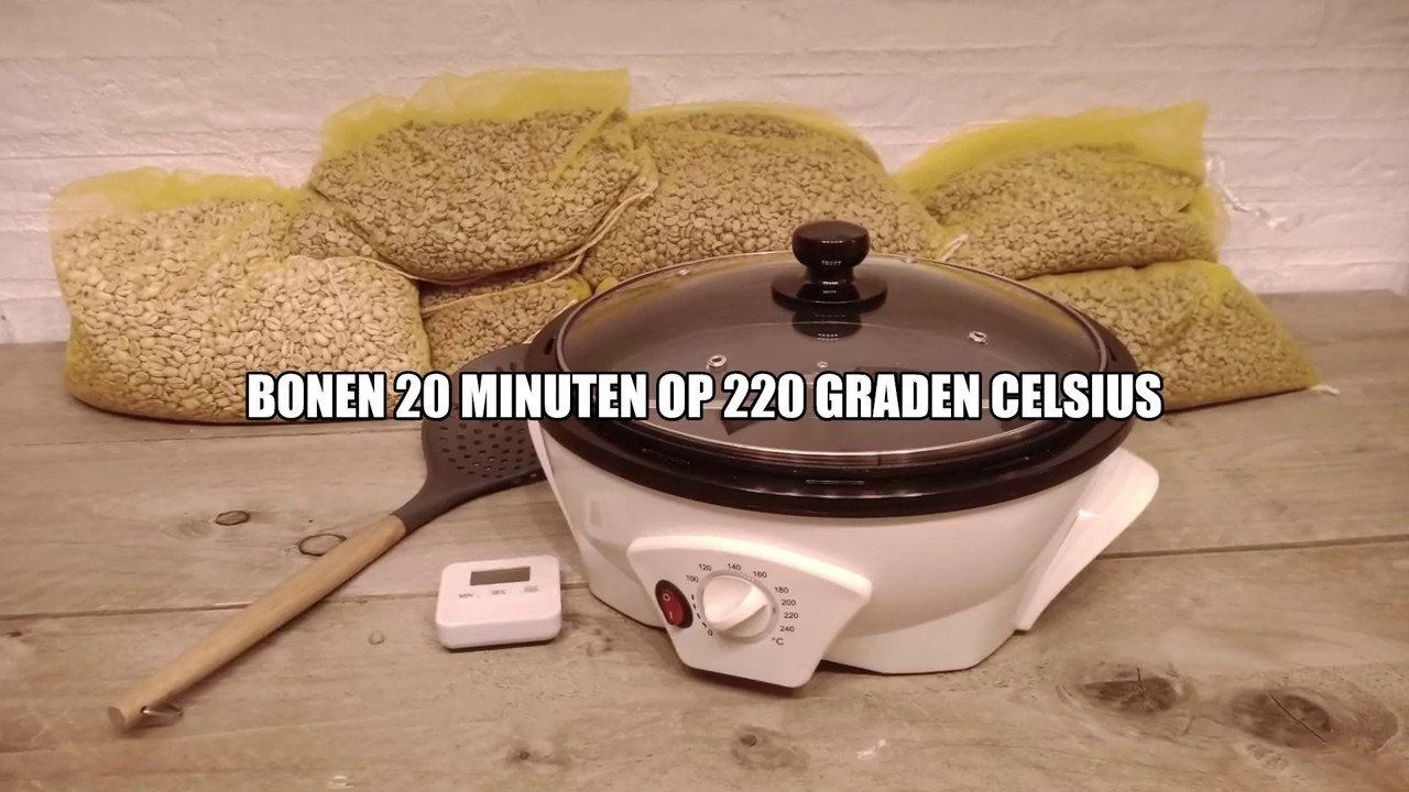 homeroasted korte promo koffiebrander