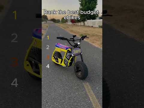 Rank the best budget ebikes #ebike