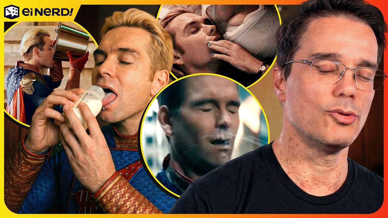 POR QUE O HOMELANDER GOSTA TANTO DE LEITE? LÁ ELE
