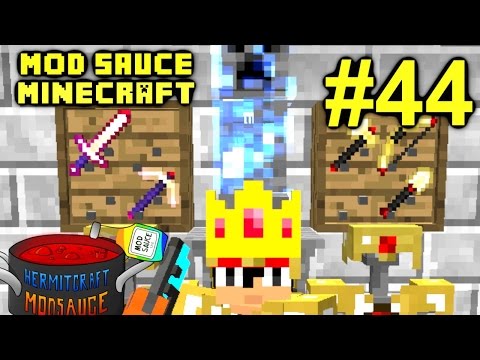Minecraft Mod Sauce Ep. 44 - Flux Tool Mods !!! ( HermitCraft Modded Minecraft )