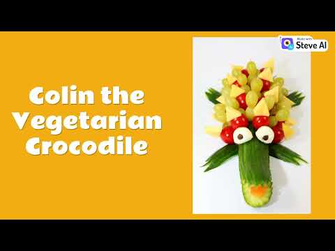 Colin the Vegetarian Crocodile